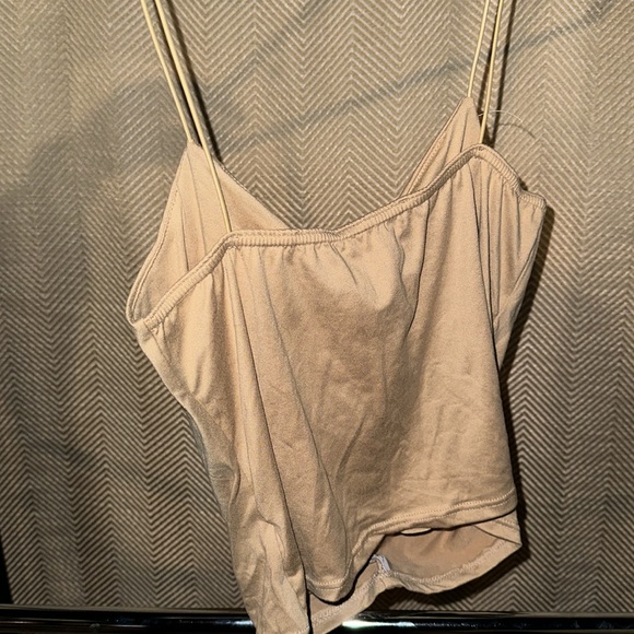 Cream crop top NWOT size XS - Picture 5 of 5